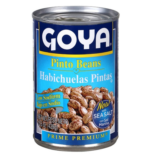 Frijoles pintos Goya Premium, bajos en sodio, 440 g