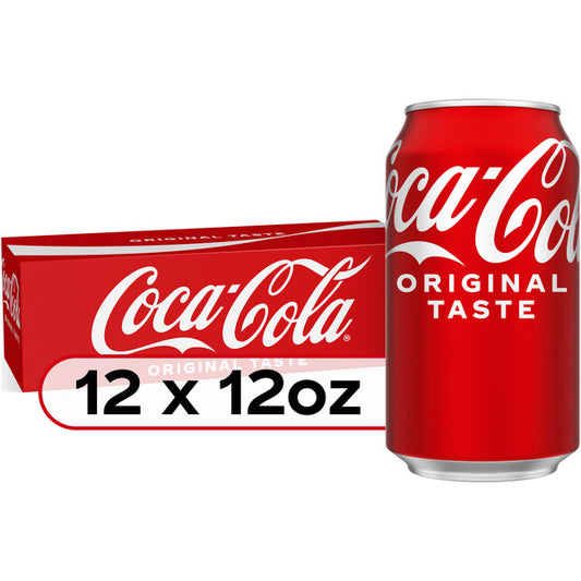Coca-Cola Cola 12 onzas líquidas
