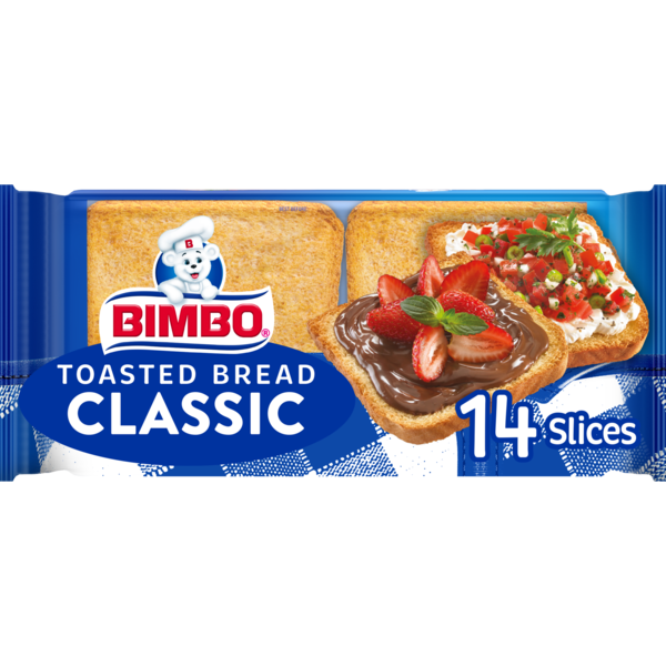 Bimbo Pan Tostado Classic Toasted Bread 14 ct