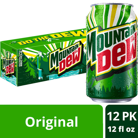 Soda Mountain Dew - Paquet de 35 cl