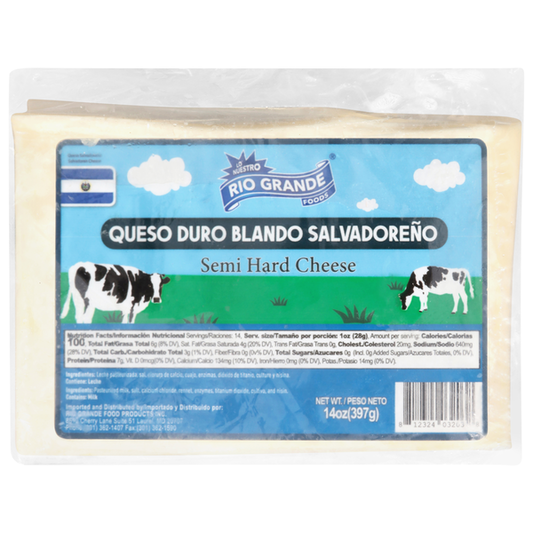 Rio Grande Foods Semi Hard Cheese 14 oz